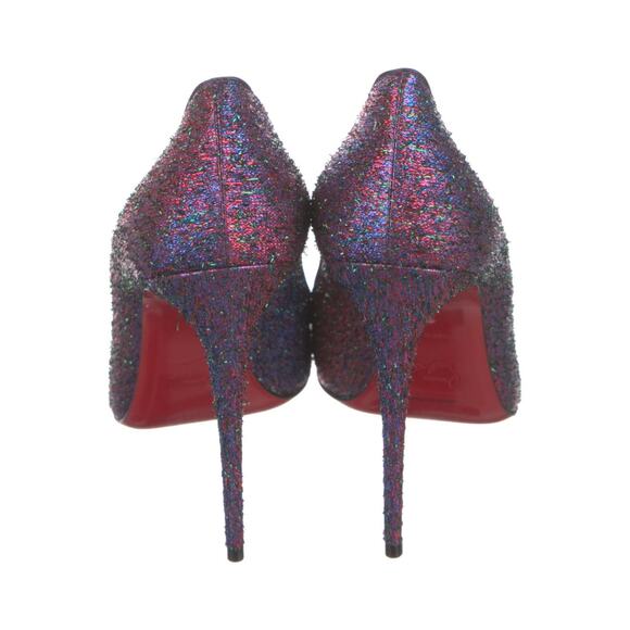 Christian Louboutin Multicolor Glitter Glitter Accents Pumps 40 sz - Picture 3 of 4